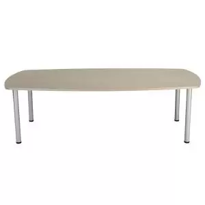 Image of One Fraction Plus Boardroom Table - Grey Oak