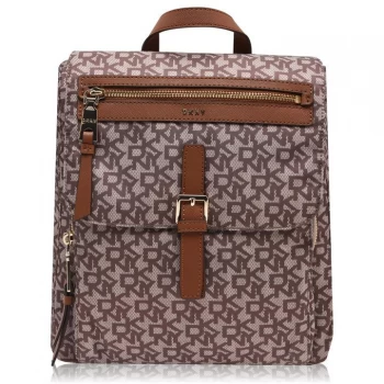 Image of DKNY Cora Nylon Medium Backpack - ChinoCaramelNHJ