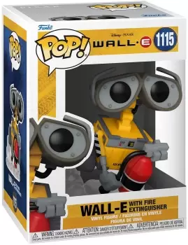 Image of Wall-E Wall-E With Fire Extinguisher Vinyl Figure 1115 Funko Pop! multicolor