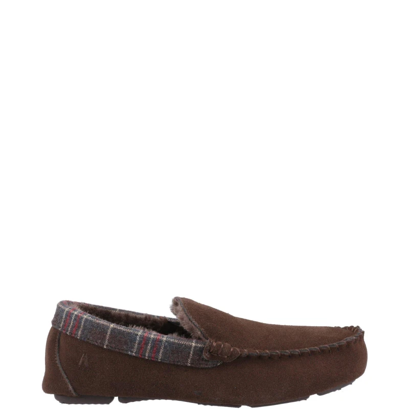 Image of Hush Puppies Hush Puppies Men Andreas Slipper in Brown Size: 8 Brown 8 Male 5038600968272