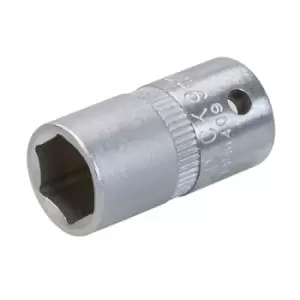 Image of King Dick Socket 1/4" SD 6pt Metric - 9mm