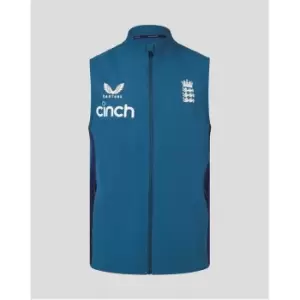Image of Castore England Gilet Mens - Blue