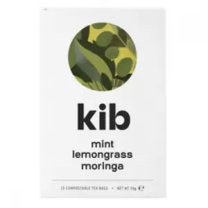 Image of Kib Mint Lemongrass & Moringa Tea - 15 Bags x 4 (Case of 1)