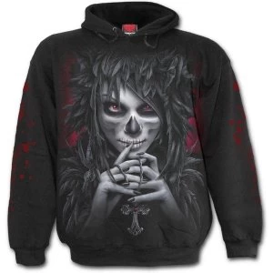 Image of Day of The Goth Mens Small Hoodie - Black