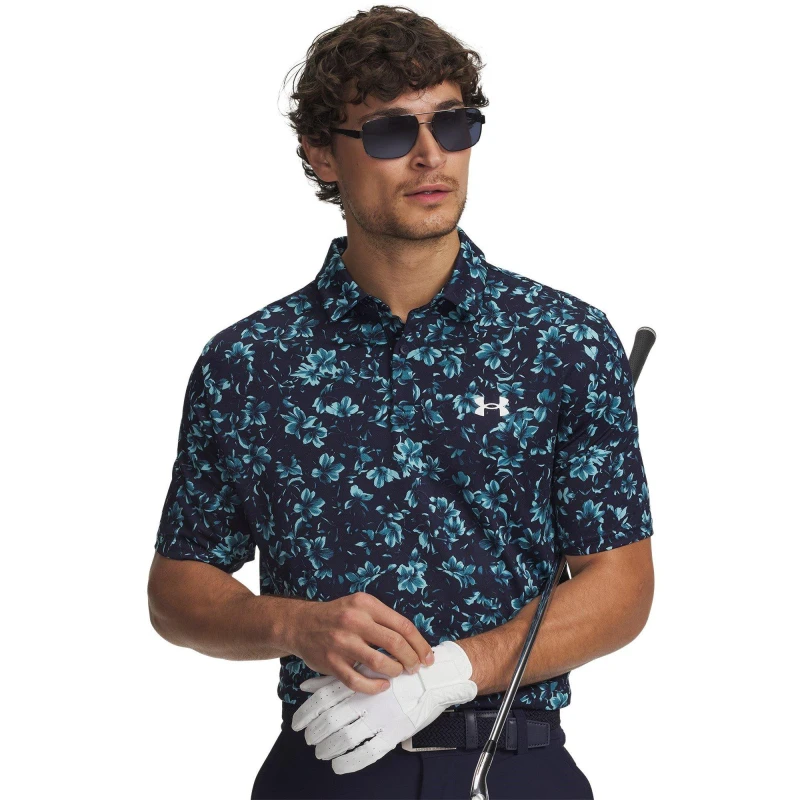 Image of Under Armour UA Matchplay Polo Sn71 Navy/Blue/White male M
