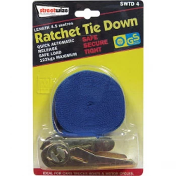 Image of Streetwize Ratchet Tie Down 4.5m