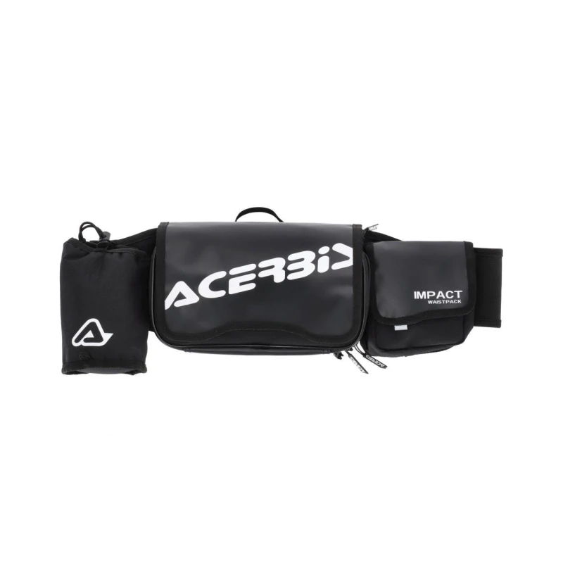 Image of 0026165.315 - Acerbis Impact Waist Pack - Black/White 5L 0026165.315
