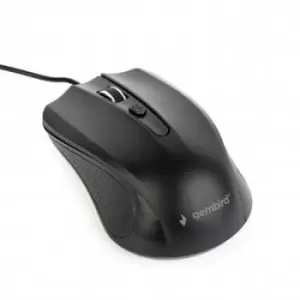 Image of Gembird MUS-4B-01 Mouse USB Optical Black 4 Buttons 800 dpi, 1000 dpi, 1200 dpi