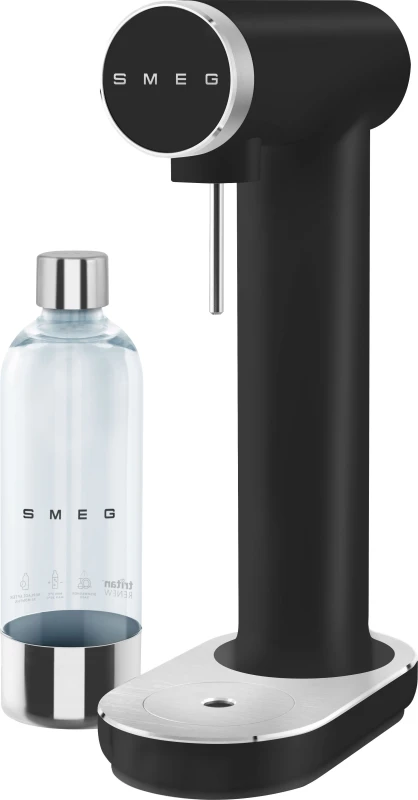 Image of Smeg Carbonated Water Maker - Matte Black - SKC01BLM