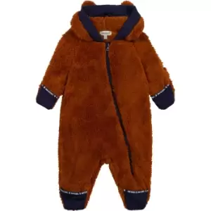Image of Timberland Newborn Bear All In One In Brown - Size 6 Months