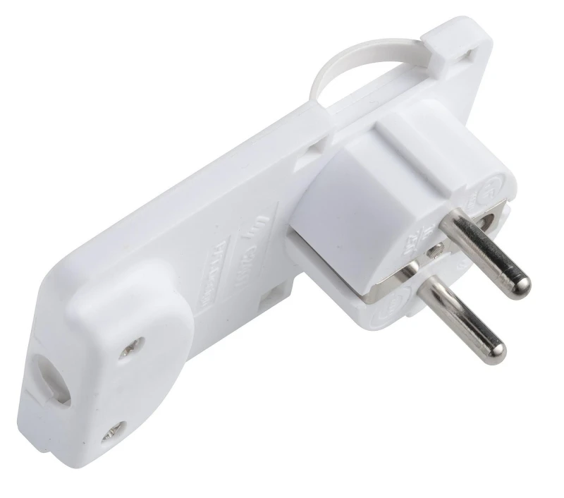 Image of Microconnect PESCHPLUG-W power plug adapter Type F White