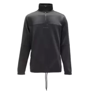 Image of Firetrap Quarter Zip Top - Black