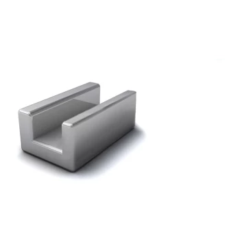 Image of 1" X1" X 1/8" 6063 Aluminium Channel X 1M - 5 Pcs