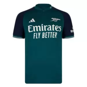 Image of adidas Arsenal Third Shirt 2023 2024 Adults - Green