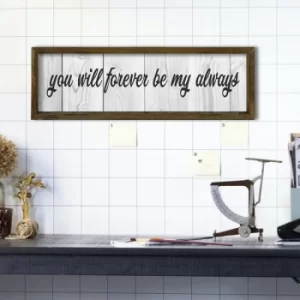 Image of KZM362 Brown White Black Decorative Framed MDF Painting