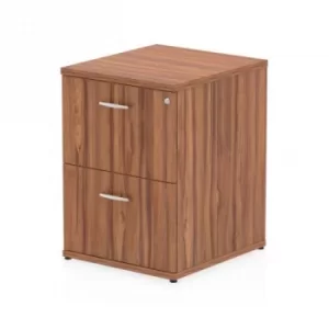 Image of Impulse Filing Cabinet 2 Drawer Walnut