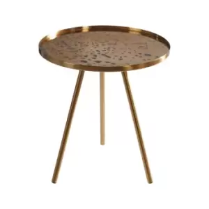 Image of Olivia's Corri Side Table Gold / Gold