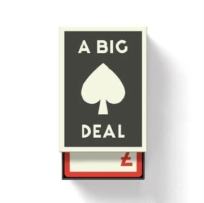 Image of A Big Deal Giant Playing Cards. Cards. By Brass Monkey, Galison Books