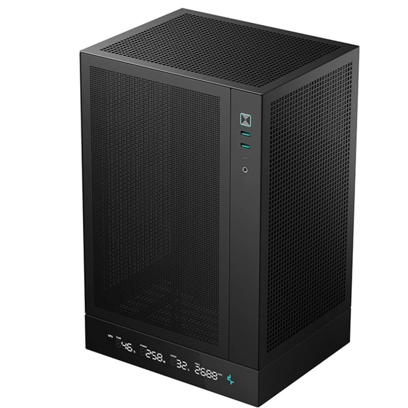 Image of Deepcool DeepCool R-CH170-BKNPI0D-G-1 computer case Tower Black R-CH170-BKNPI0D-G-1