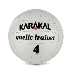 Image of Karakal GAA Trainer Football - White