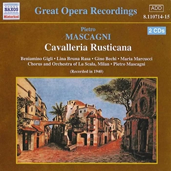 Image of La Scala Orchestra and Chorus - CAVALLERIA RUSTICANA CD