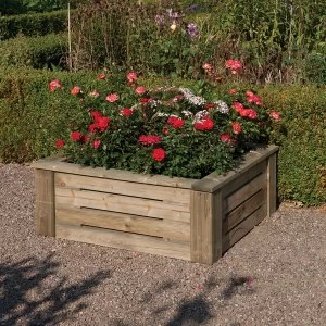 Image of Rowlinson Raised 3ftx3ft Planter