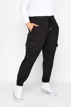Image of Ribbed Cargo Joggers