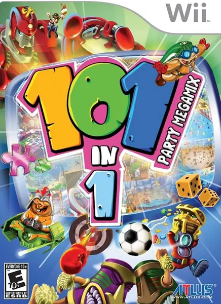 Image of 101 In 1 Party Megamix Nintendo Wii Game