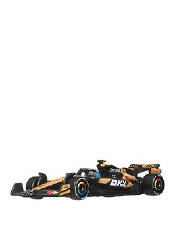Image of Hot Wheels 1:64 Scale Premium Die-Cast Formula 1 Collectible Toy Race Car with Real Riders Tires & Metal/Metal Body & Chassis (Styles May Vary) JKD8