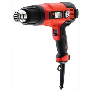 Image of Black & Decker KX2200K Heavy Duty Hot Air Heat Gun Kit 240v