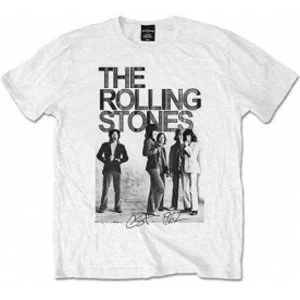 Image of Rolling Stones Est 1962 Group White Mens T Shirt: Medium