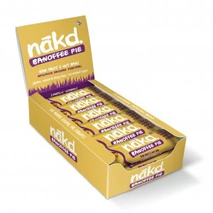 Image of Nakd Banoffee Pie Snack Bars x 18