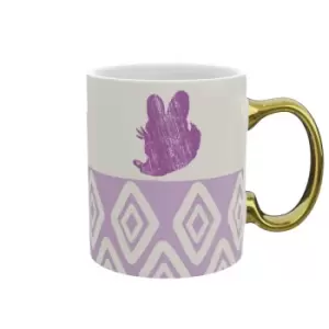 Image of Daisy Duck Gold Handle 11oz Ceramic Mug