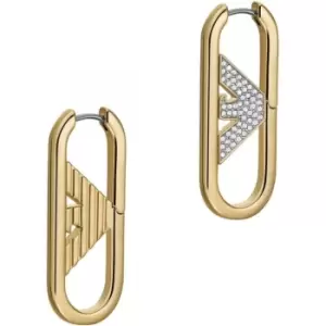 Image of Emporio Armani Ladies Emporio Armani Earrings - Gold