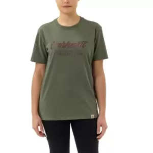 Image of Carhartt Womens Crafted Graphic Short Sleeve T Shirt M - Bust 36-37' (91-94cm)