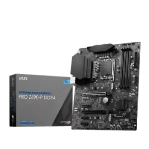 Image of MSI PRO Z690-P DDR4 Intel PCIe 5.0 ATX Motherboard - LGA 1700