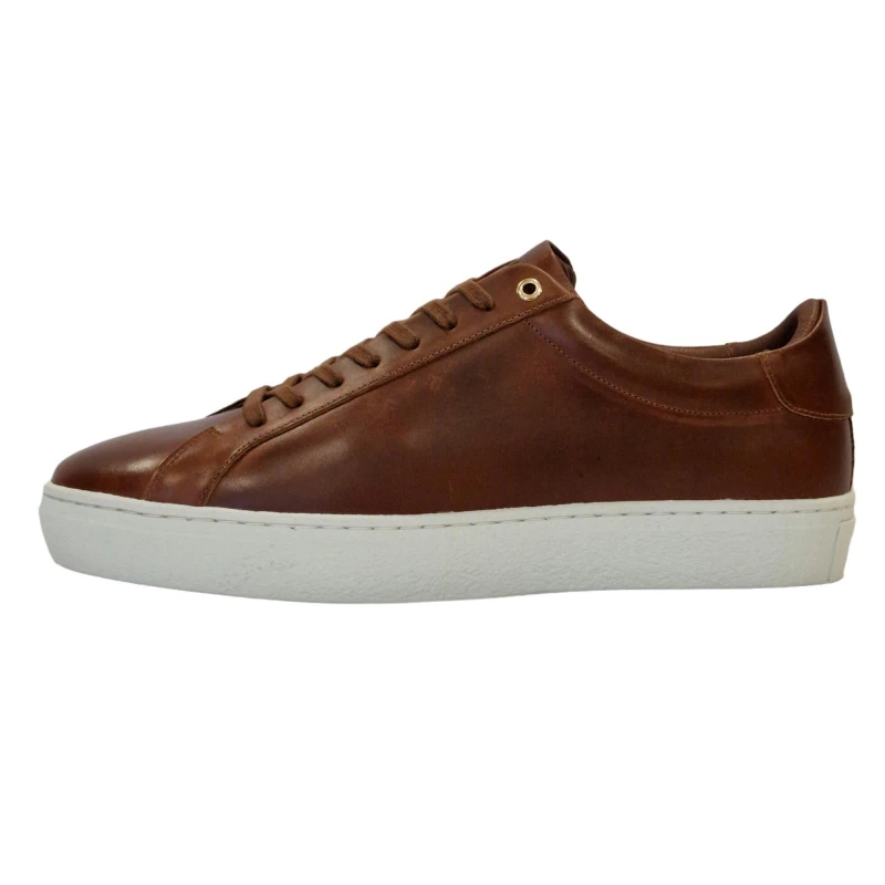 Image of Firetrap Franck Low Trainers Mens - Brown Brown 7