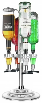 Image of Final Touch LED 4 Bottle Bar Caddy