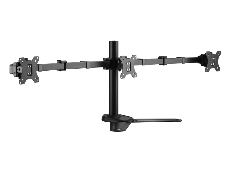 Image of Equip 17"-27" Articulating Triple Monitor Tabletop Stand