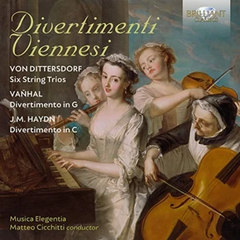 Image of Musica Elegentia, Matteo Cicchitti - Divertimenti Viennesi CD