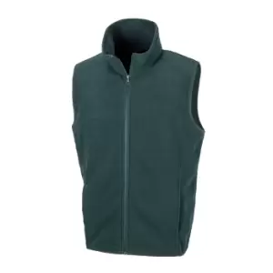 Image of Result Core Mens Micro Fleece Gilet (S) (Forest)