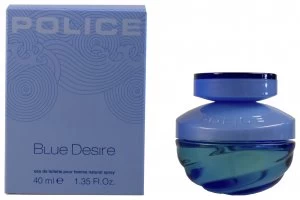 Image of Police Blue Desire Eau de Toilette For Her 40ml