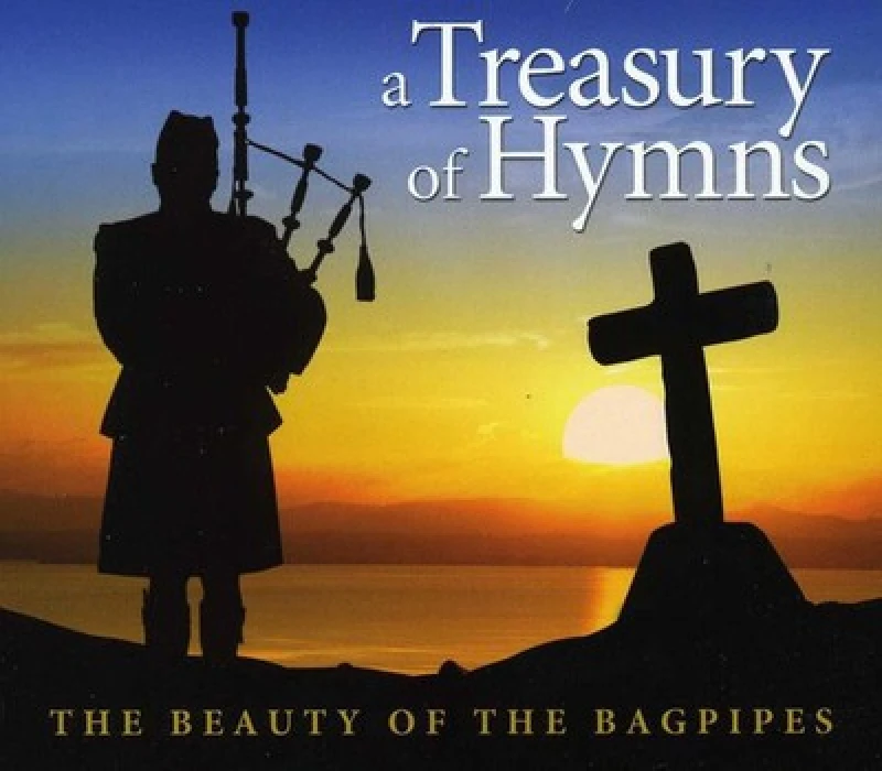 Image of Various Artists - Treasury of Hymns: Beauty of Bagpipes / Various CD Album - Used