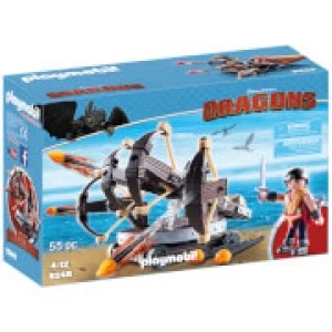 Image of Playmobil How to Train Your Dragon: Eret with Ballista (9249)