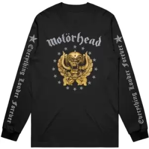 Image of Motorhead - Everything Louder Forever Unisex X-Large Long Sleeved T-Shirt - Black