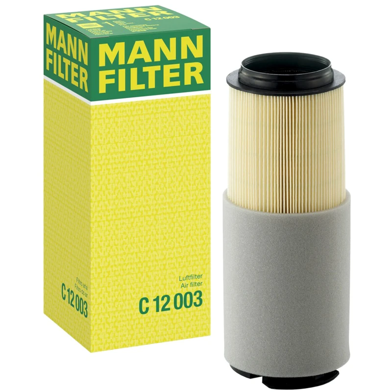 Image of MANN-FILTER C 12 003 Air filter Filter Insert Air Filter (8)
