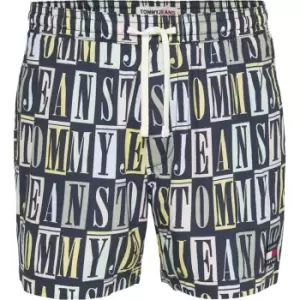 Image of Tommy Jeans Tjm Aop Beach Short - Multi
