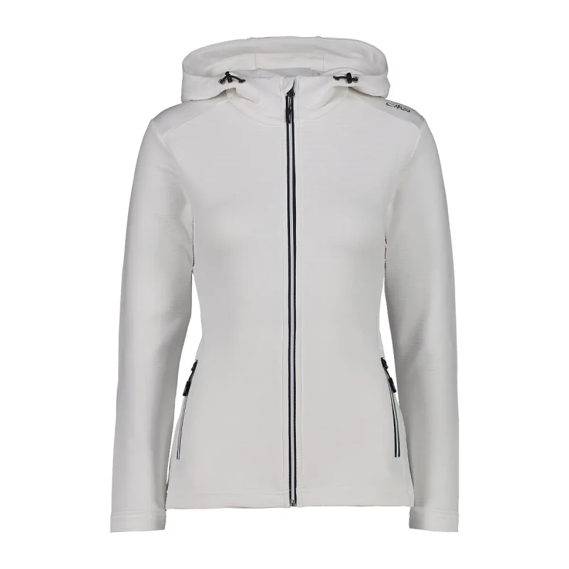 Image of Womens hooded fleece CMP Blanc Female 3XL