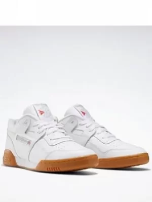 Image of Reebok Workout Plus, White/Grey, Size 5.5, Men