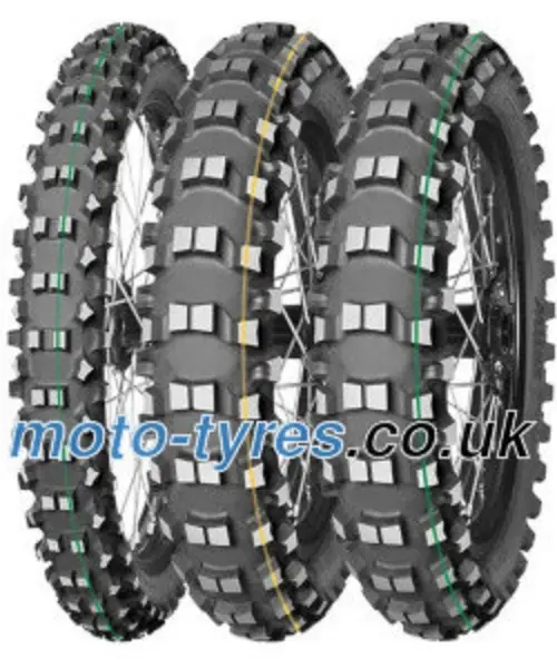 Image of Mitas Terra Force-EX SM ( 90/90-21 TT 54M Dual Branding 3.00-21, Compound Super Light, Front wheel, gruen ) R-502201 Motorcycle Tyres Enduro Tyres